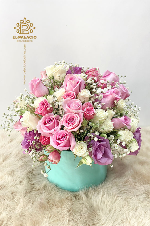Caja de flores 106
