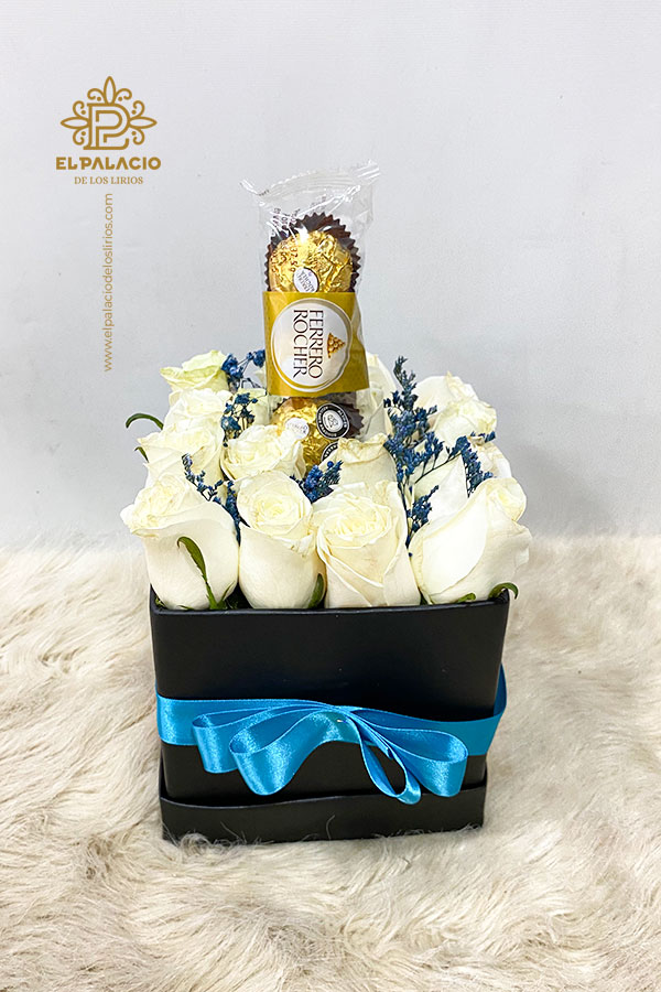 Caja de flores 132