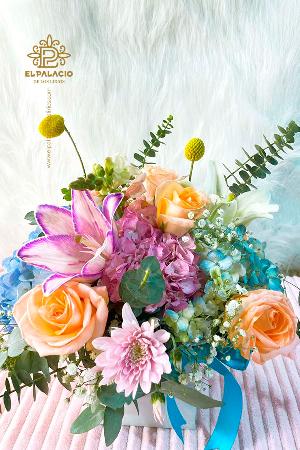 Caja de flores 172