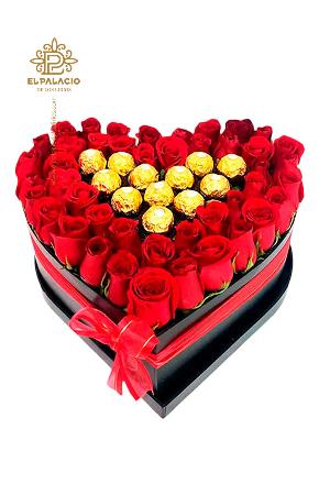 Arreglo con chocolates 176