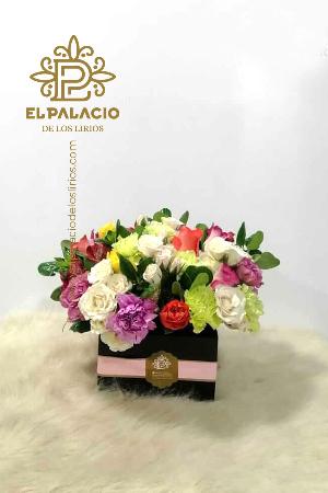 Caja de flores 58