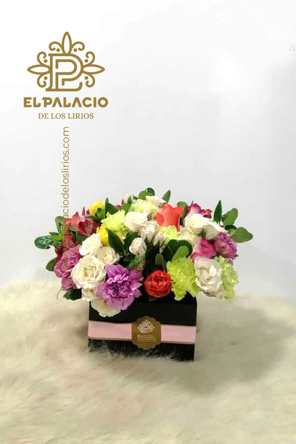 Caja de flores 58