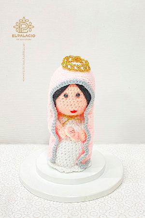 Virgen con flor 81
